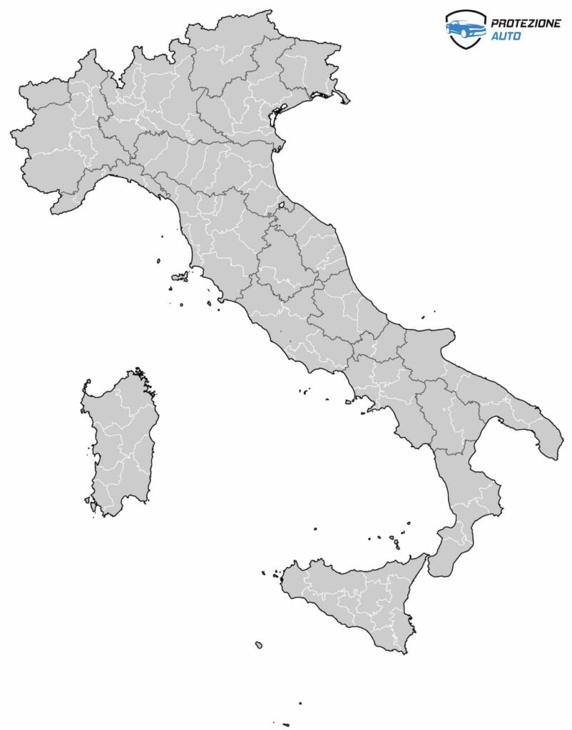 kaart italië canlock auto beveiliging