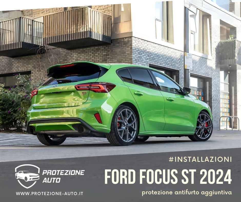 Ford Fiesta ST 2024 – Bescherming tegen diefstal CANLOCK